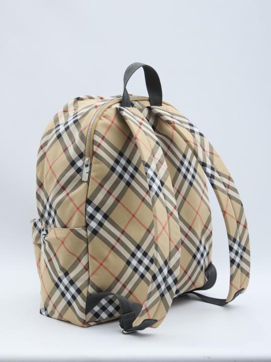 26FW 버버리 체크 백팩 8091312 A2021 SAND - BURBERRY