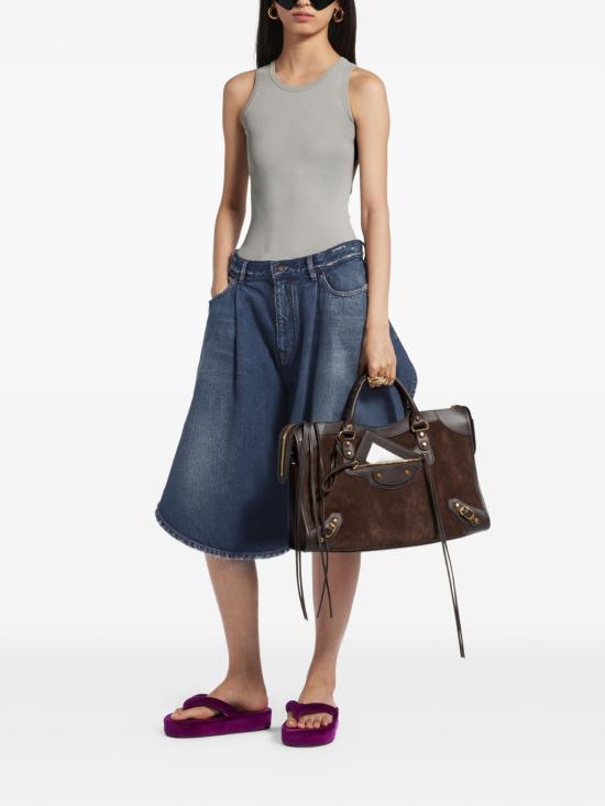 26SS 발렌시아가 토트백 8657602ACJ5 2356 MOKA - BALENCIAGA