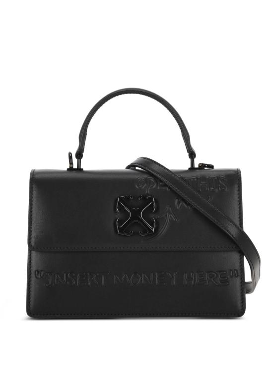 26SS 오프화이트 토트백 OWNP062C99LEA003 1010 BLACK