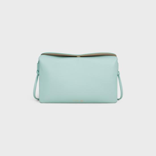 26FW 셀린느 트리오 플랩백 스무스 램스킨 10P862O86 GJQ6 POWDERBLUE