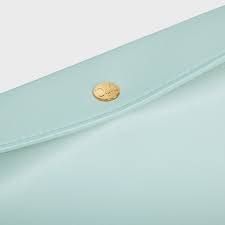 26FW 셀린느 트리오 플랩백 스무스 램스킨 10P862O86 GJQ6 POWDERBLUE - CELINE
