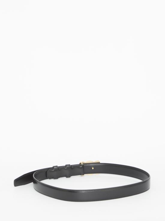 26FW 셀린느 트리옹프 버클 미디움 벨트 45AK93A01 38NO BLACK - CELINE