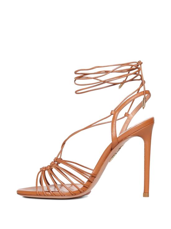 26SS 아쿠아주라 샌들 RTMHIGS0NAP TOB TOBACCO - AQUAZZURA