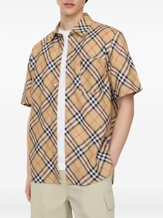 26SS 버버리 긴팔 셔츠 8123684 B9368 SANDCHECK - BURBERRY