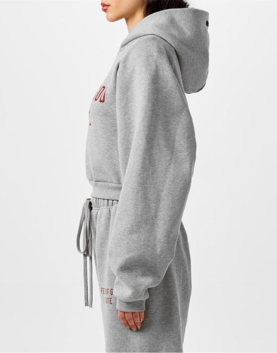 25FW 피어오브갓 후드 티셔츠 192BT247351FW GREY - FEAR OF GOD