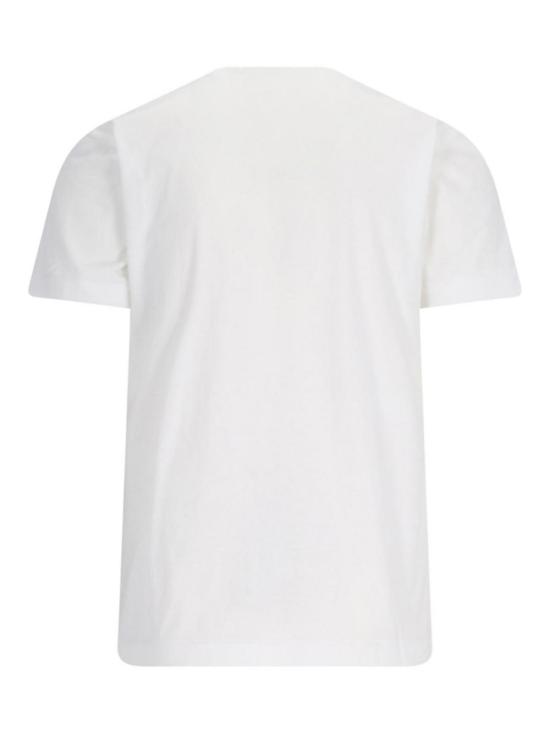 25FW 꼼데가르송 반팔 티셔츠 AXT3380513 White - COMME DES GARCONS