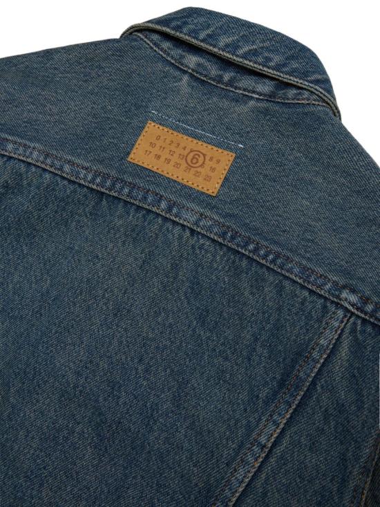 26FW [키즈] MM6 메종마르지엘라 패딩 M61033MM08D M601 Blu - MM6 MAISON MARGIELA