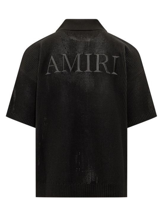 26FW 아미리 반팔 셔츠 AM5KN003 0002 BLACK - AMIRI