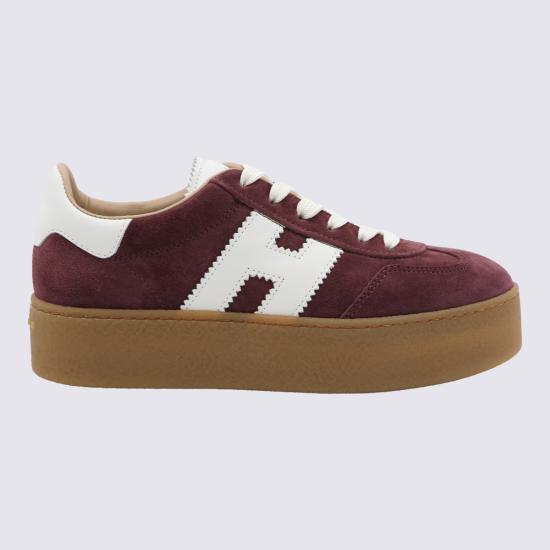 26FW 호간 COOL 쿨 스니커즈 HXW6980FB60 UL60UUJ BURGUNDY - HOGAN