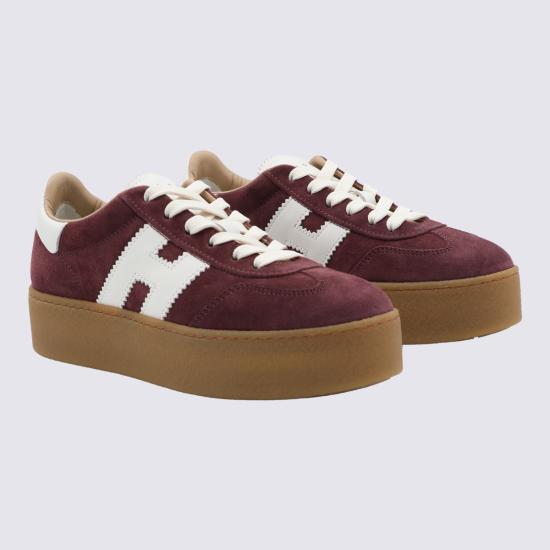 26FW 호간 COOL 쿨 스니커즈 HXW6980FB60 UL60UUJ BURGUNDY - HOGAN