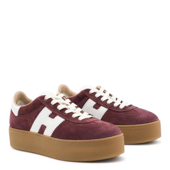 26FW 호간 COOL 쿨 스니커즈 HXW6980FB60 UL60UUJ BURGUNDY - HOGAN