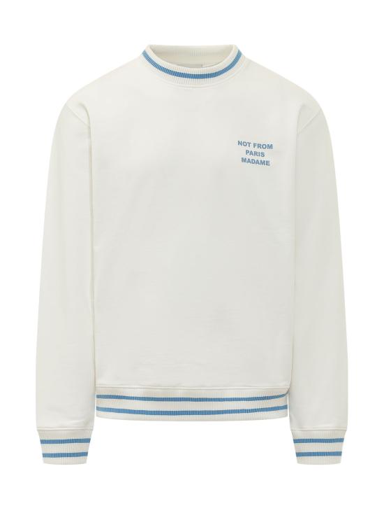 26FW 드롤드무슈 긴팔 티셔츠 LSW140CO127 OW OFF WHITE