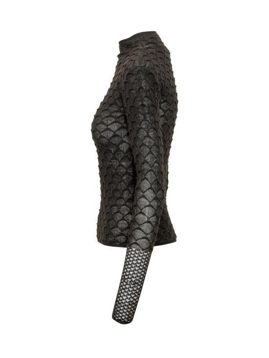 26FW 랑방 스웨터 RWPO0005K123A26 10 BLACK - LANVIN