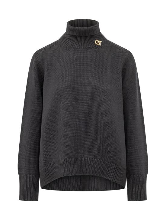 26FW 파비아나 필리피 터틀넥 MAD216F065D462 5146 BLU NOTTE
