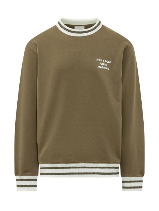 26FW 드롤드무슈 긴팔 티셔츠 LSW140CO127 KK KAKI