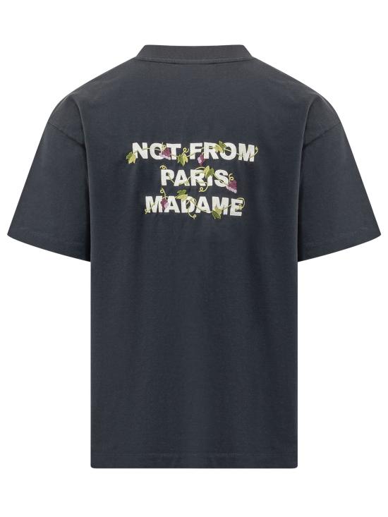 26FW 드롤드무슈 반팔 티셔츠 LTS327CO248 NY NAVY - DROLE DE MONSIEUR