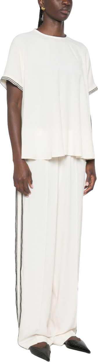 26FW 파비아나 필리피 반팔 티셔츠 TPD216F729M3570145 WHITE - FABIANA FILIPPI