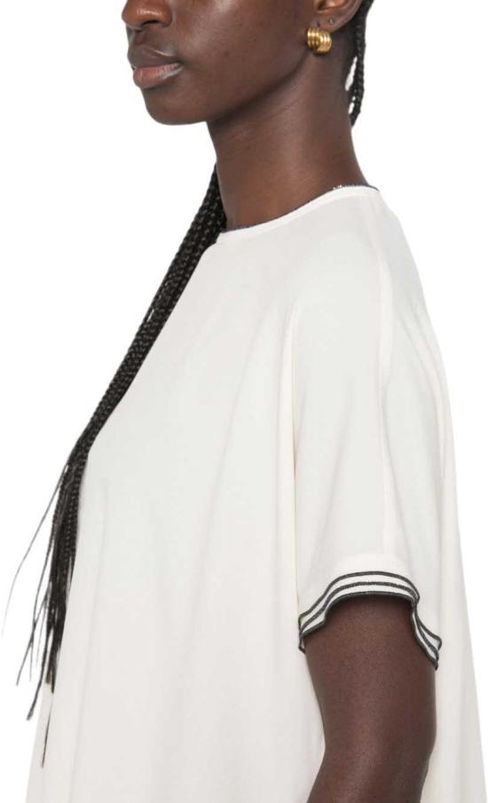26FW 파비아나 필리피 반팔 티셔츠 TPD216F729M3570145 WHITE - FABIANA FILIPPI