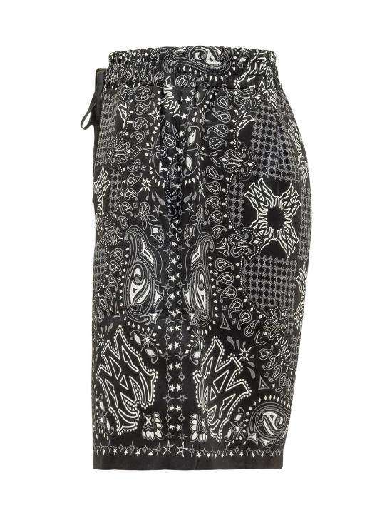 26FW 아미리 숏팬츠 AMBMSO1124 001 BLACK - AMIRI