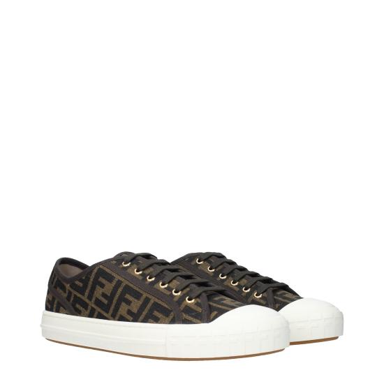 26SS 펜디 도미노 패브릭 로우탑 7E1553AJZXF0R7V - FENDI