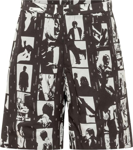 26FW 지방시 숏팬츠 BM51QG1YME004 BLACK