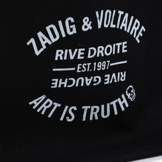 26FW 자딕앤볼테르 토트백 LWBA04272 011 BLACK - ZADIG & VOLTAIRE