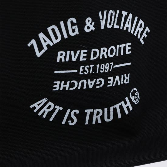 26FW 자딕앤볼테르 토트백 LWBA04272 011 BLACK - ZADIG & VOLTAIRE
