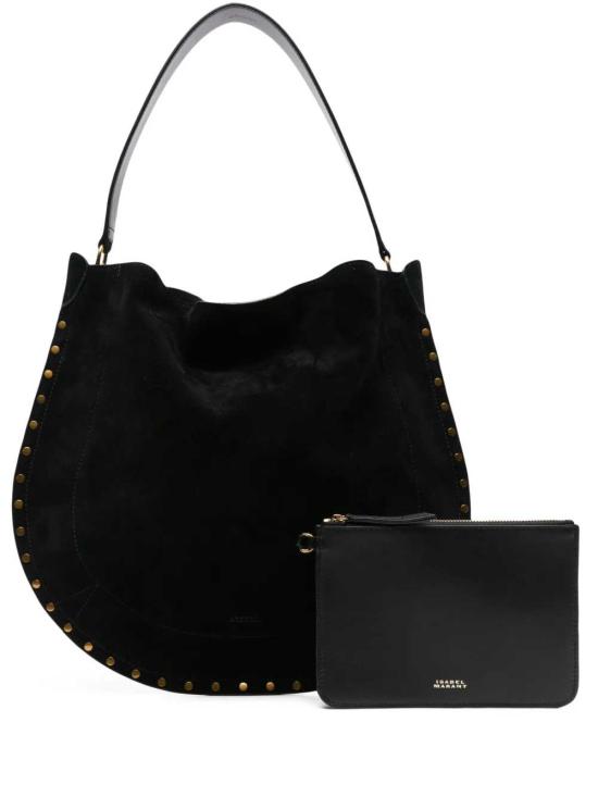 26FW 이자벨마랑 OSKAN 오스칸 문 숄더백 PP0200FAB2C03M 01BK - ISABEL MARANT