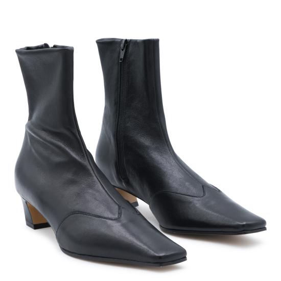 26FW 케이트 네바다 스트레치 로우 부츠 F1068836 200 BLACK - KHAITE