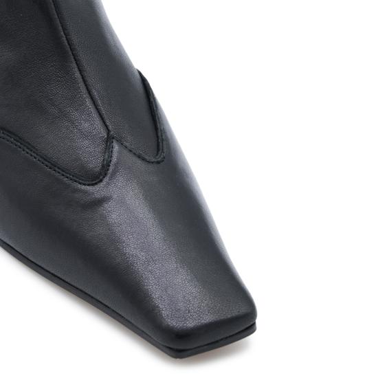 26FW 케이트 네바다 스트레치 로우 부츠 F1068836 200 BLACK - KHAITE