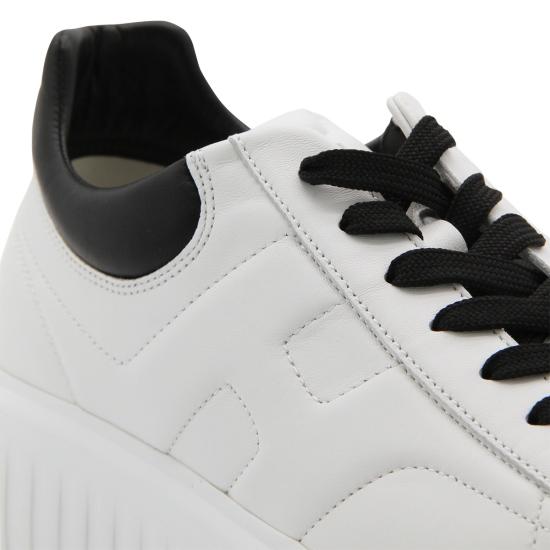 26FW 호간 H-스트라이프 스니커즈 HXW6450FC60 LE90001 BIANCO NERO - HOGAN