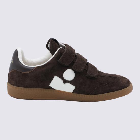 26FW 이자벨마랑 스니커즈 25PBK0013FA C1E09SCLMW CHOCOLATE MILKY WHITE - ISABEL MARANT