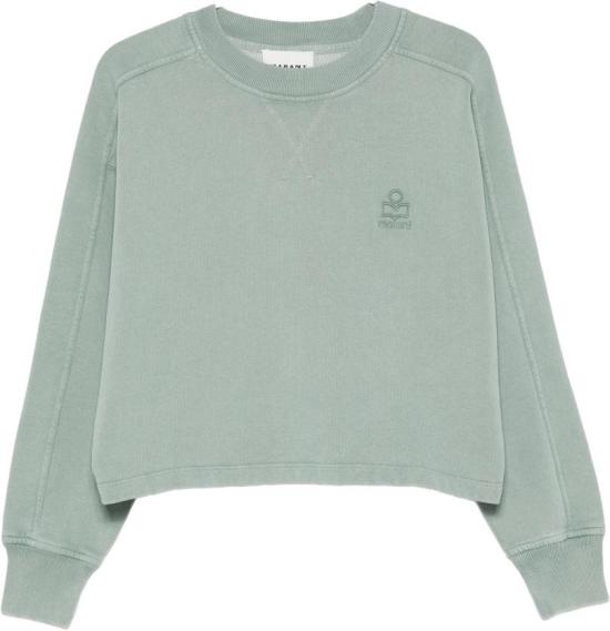 26FW 이자벨마랑 써니 스웨트셔츠 써니 스웨트셔츠 SW0186FAD1M06E60SE LIME