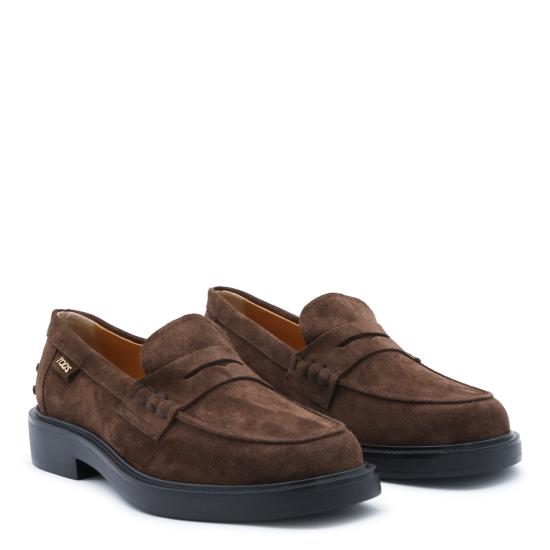 26FW 토즈 스웨이드 페니 로퍼 XXW20L0IP70 RE0S611 MARRONE AFRICA - TODS