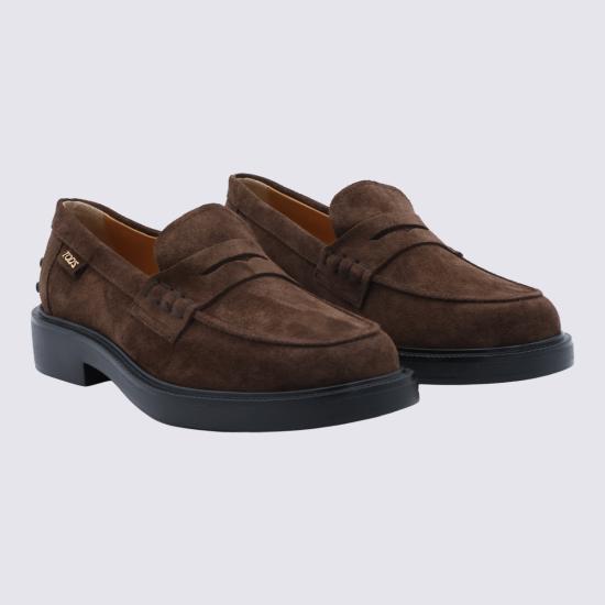 26FW 토즈 스웨이드 페니 로퍼 XXW20L0IP70 RE0S611 MARRONE AFRICA - TODS