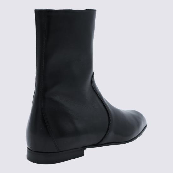 26FW 케이트 콜트 앵클 부츠 F1106943 200 BLACK - KHAITE