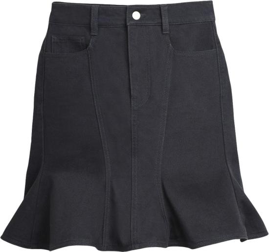 마크제이콥스 미디 스커트 2F3RSK002D03001 BLACK