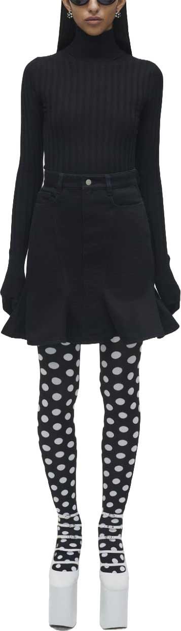  마크제이콥스 미디 스커트 2F3RSK002D03001 BLACK - MARC JACOBS