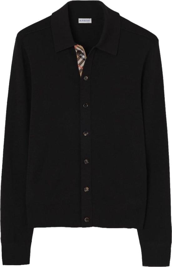 26FW 버버리 가디건 BURBERRY8127131A1189CHANNINGCARDIGANCARDIGANSBLACK