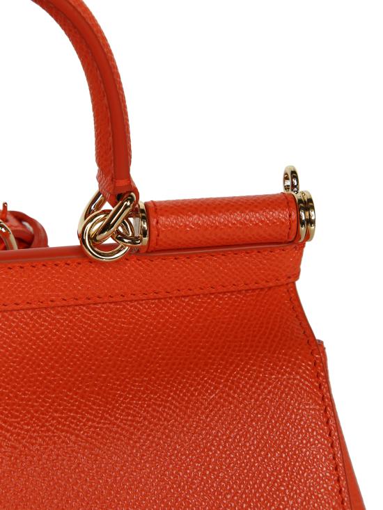  돌체앤가바나 미디움 시실리 핸드백 BB6003 B1001 81166 Orange - DOLCE & GABBANA