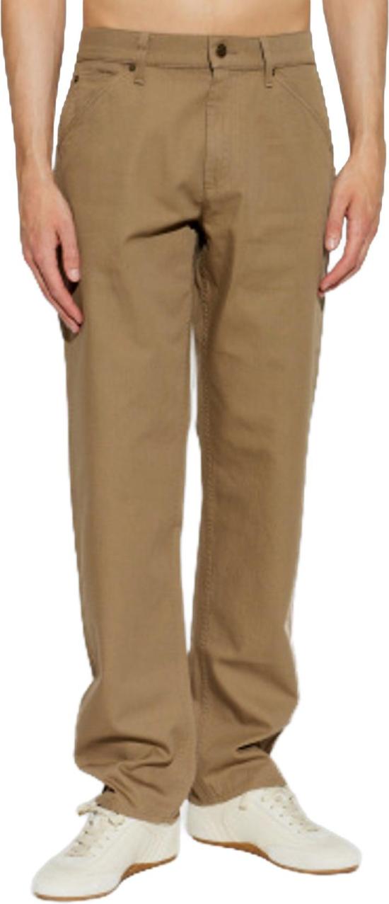 26FW 버버리 치노 팬츠 BURBERRY8127264C5319DALTONSTRAIGHTPANTSCASUALTROUSERSBROWN BEIGE - BURBERRY