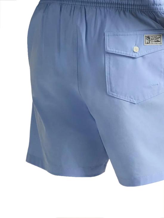 26SS 폴로 랄프로렌 포니 자수 스윔 쇼츠 710957782 503 Austin blue - POLO RALPH LAUREN