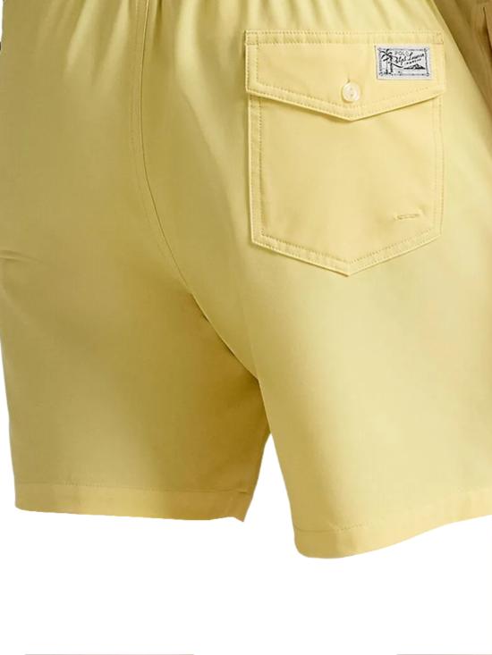 26SS 폴로 랄프로렌 포니 자수 스윔 쇼츠 710957782 504 CORN YELLOW - POLO RALPH LAUREN