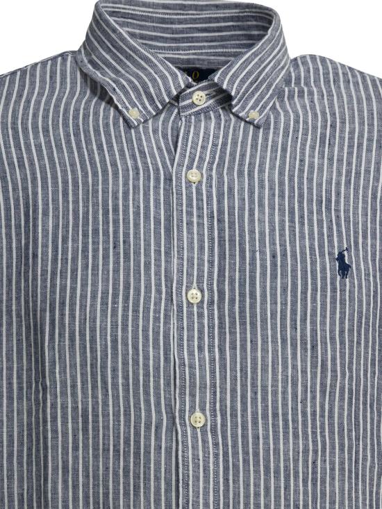 26SS 폴로 랄프로렌 셔츠 710B15594 002 7188G NEW CLASSIC NAVY WHITE - POLO RALPH LAUREN