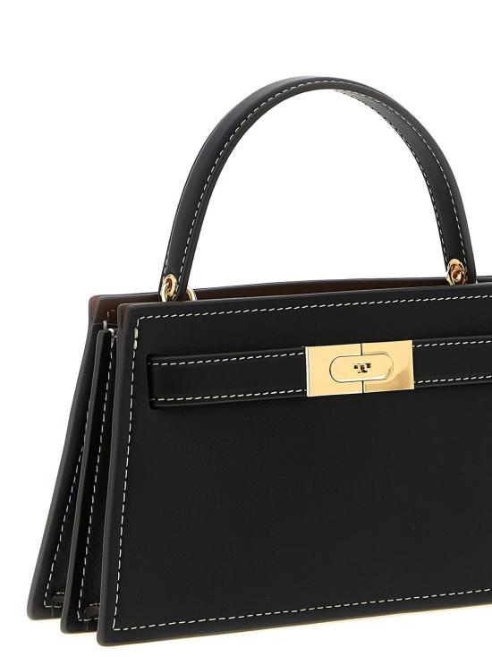  토리버치 토트백 쁘띠 리 라지윌 핸드백 블랙 - TORY BURCH