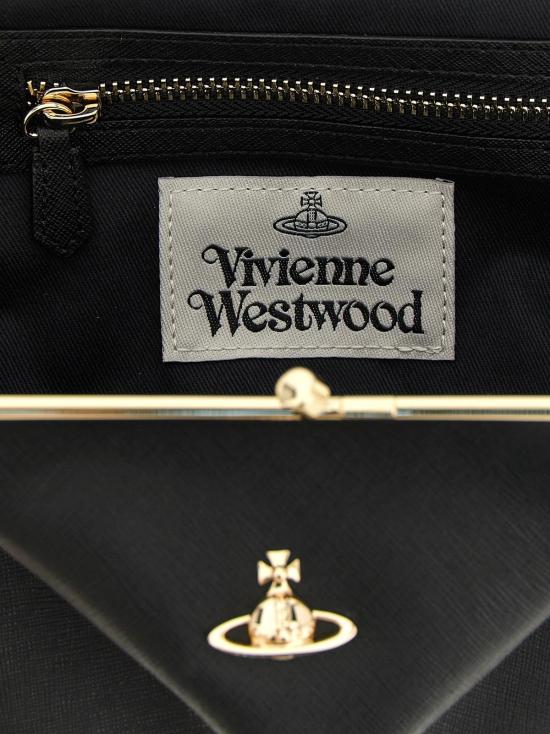  비비안웨스트우드 토트백 비비안 웨스트우드 그래니 프레임 핸드백 블랙 - VIVIENNE WESTWOOD