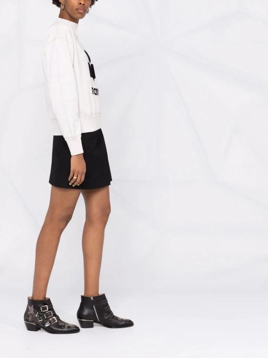26FW 이자벨마랑에뚜왈 모비 로고 스웨트셔츠 SW0003FAA1M07E 23EC ECRU - ISABEL MARANT ETOILE