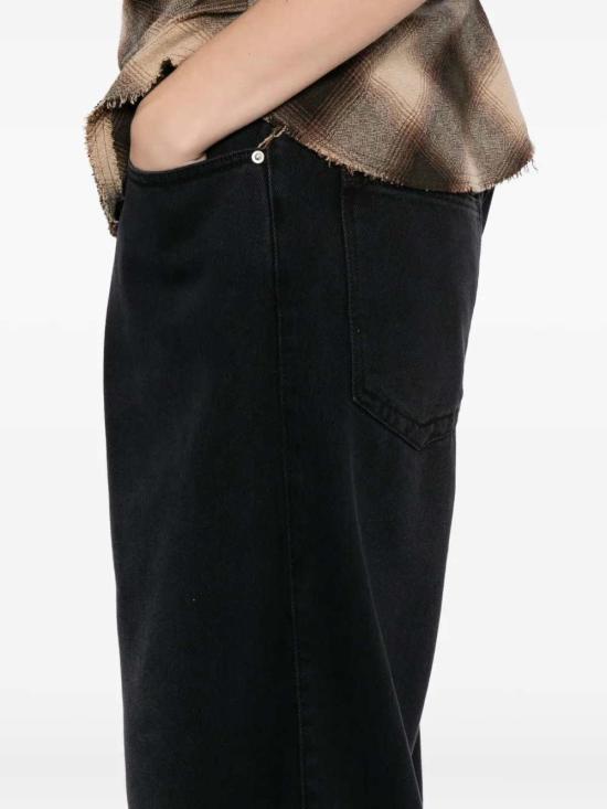 26FW 이자벨마랑 로다이나 가먼트 다이드 데님 진 PA0554FAB1H07I 02FK FADED BLACK - ISABEL MARANT