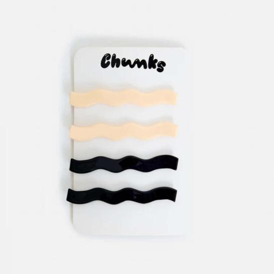  Chunks 헤어 액세서리 청크스 웨이브 슬라이드 - OTHER BRANDS