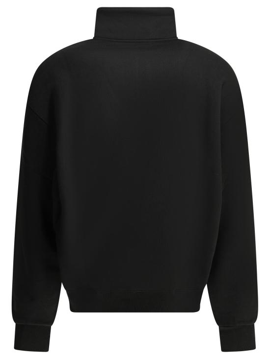 26FW 자크뮈스 긴팔 티셔츠 Le Camionneur Gros Grain 스웨트셔츠 블랙 - JACQUEMUS
